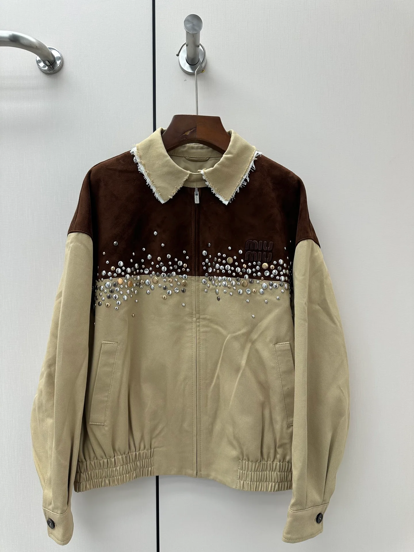 Кожаные Куртки И Дублёнки Женские Miu Miu 17676559