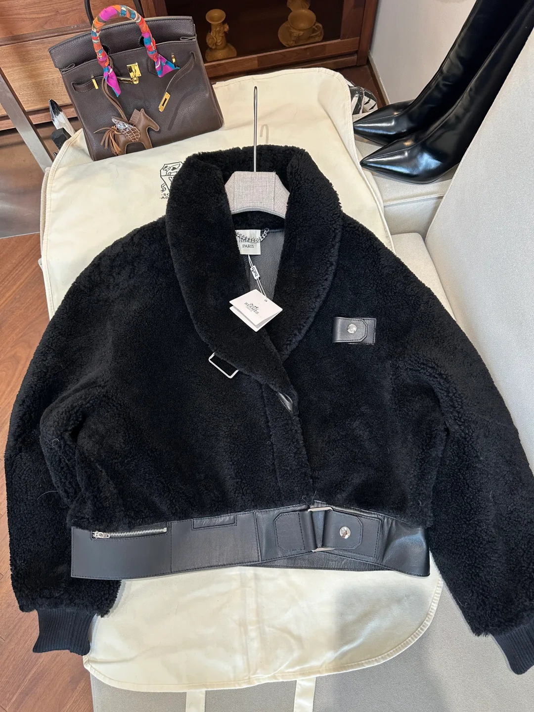 Кожаные Куртки И Дублёнки Женские Hermes 20098279