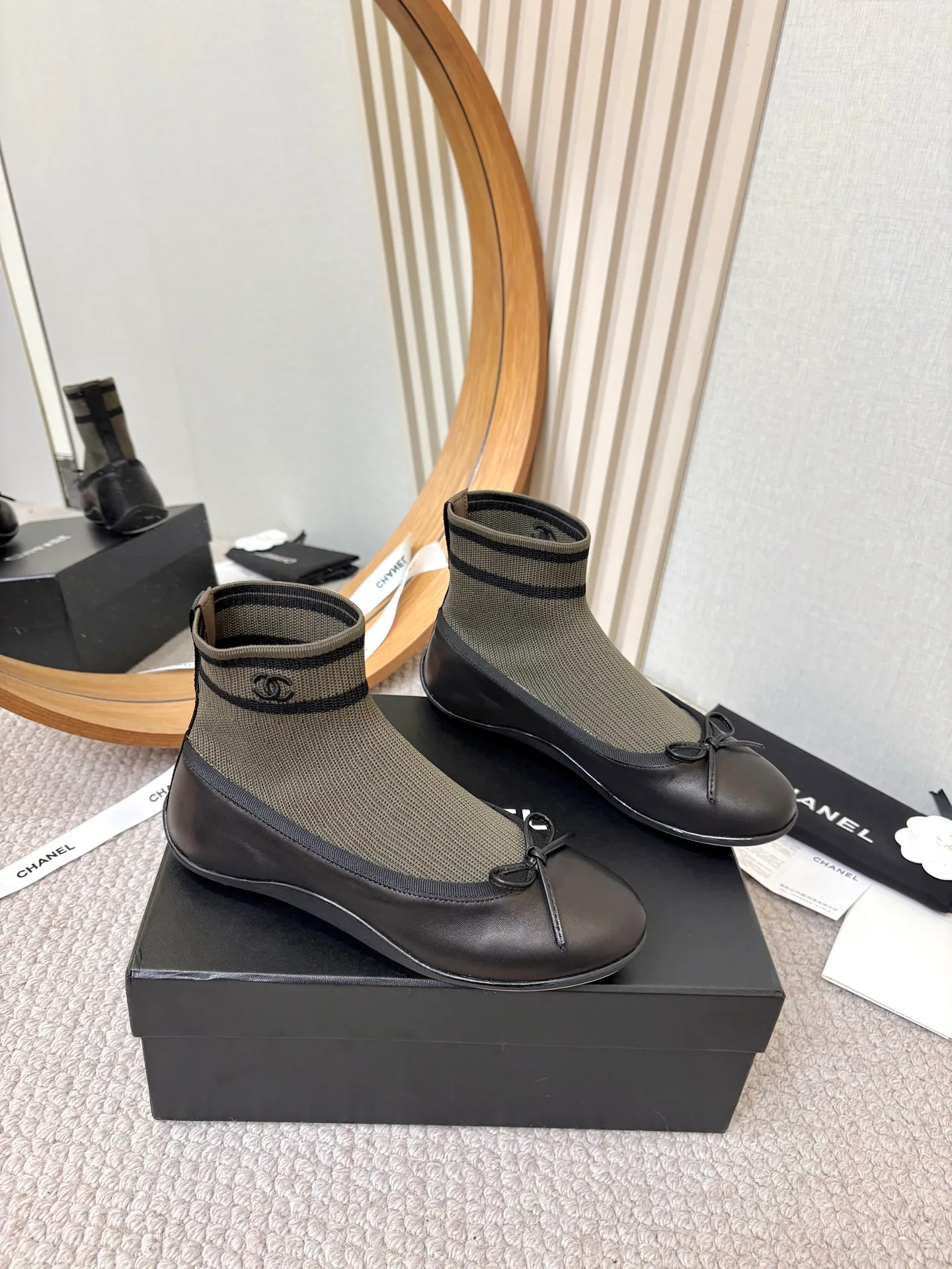 Балетки Женские Chanel 19080182