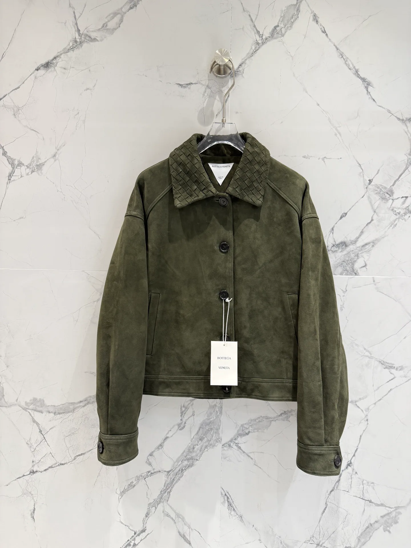 Кожаные Куртки И Дублёнки Женские Bottega Veneta 11428956