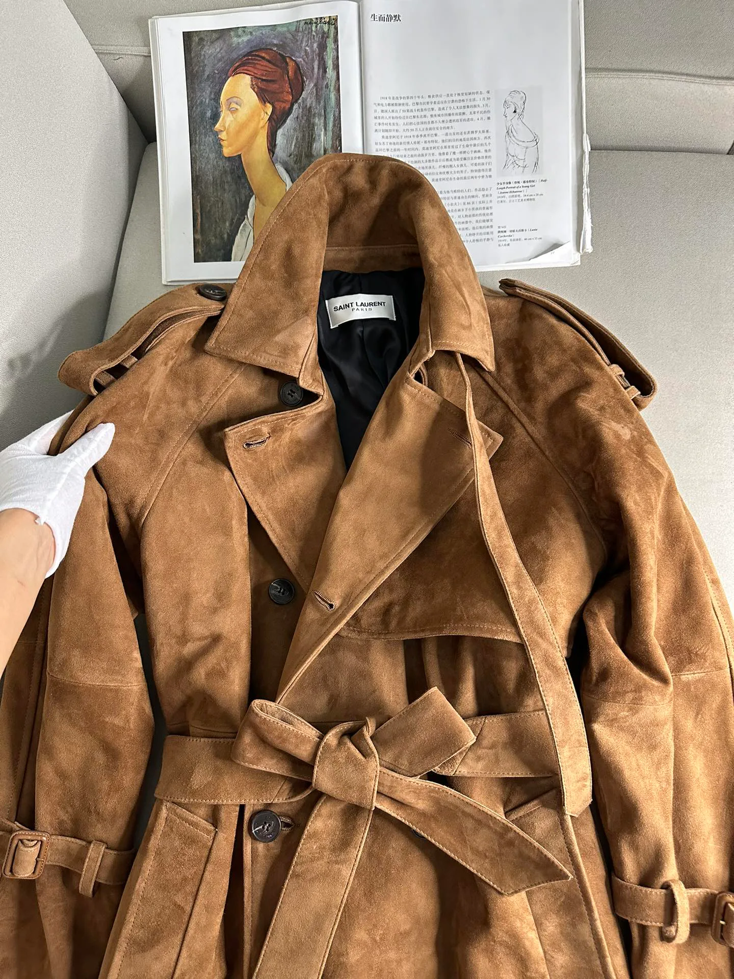 Пальто Женские Saint Laurent 103278