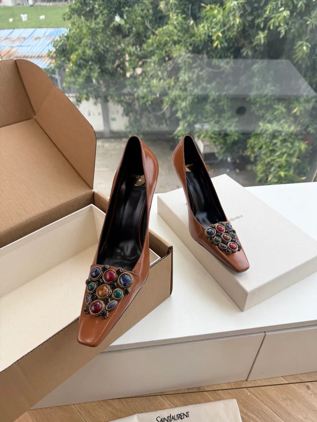 Туфли Женские Saint Laurent 18337118