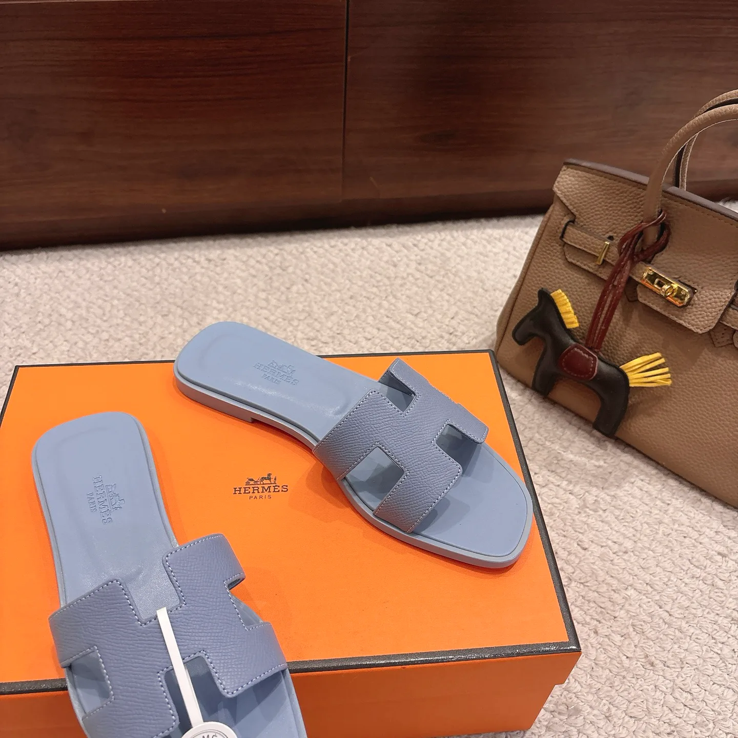 Шлепанцы Женские Hermes 2453835