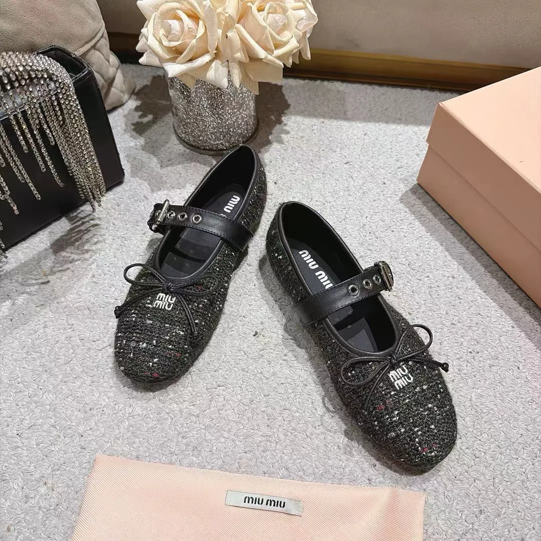 Балетки Женские Miu Miu 19269266