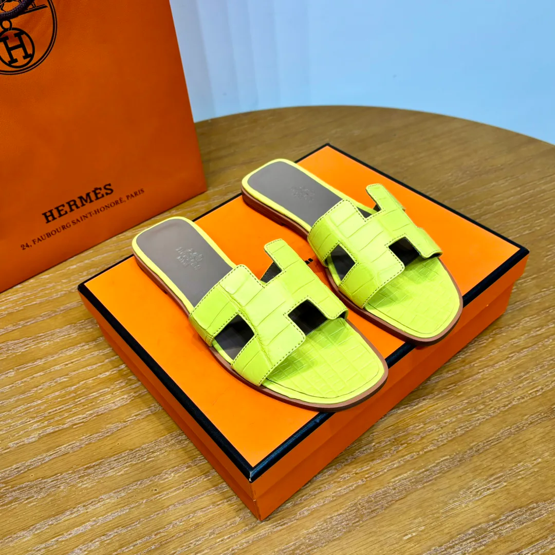 Шлепанцы Женские Hermes 4556188