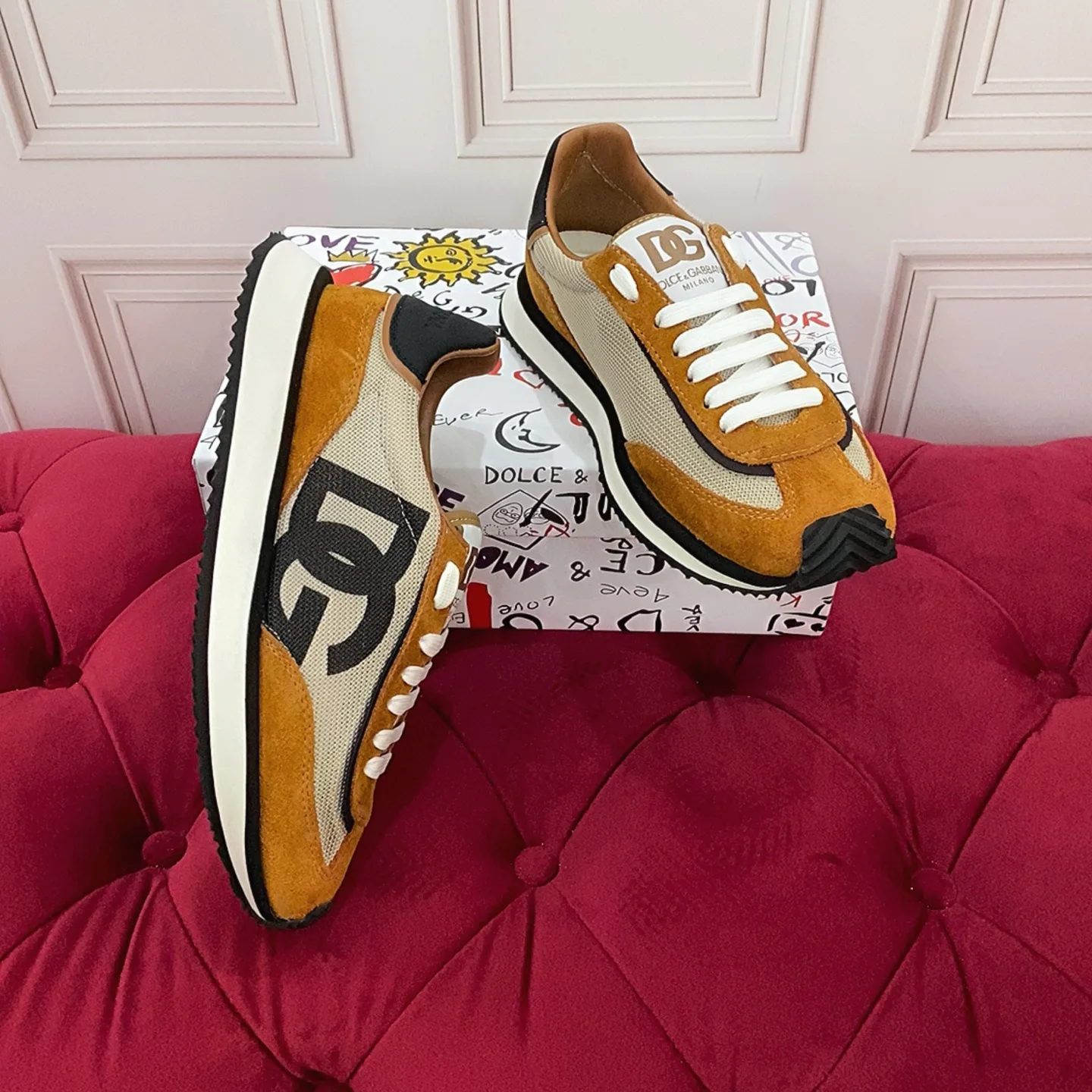 Кроссовки Женские Dolce & Gabbana 68028