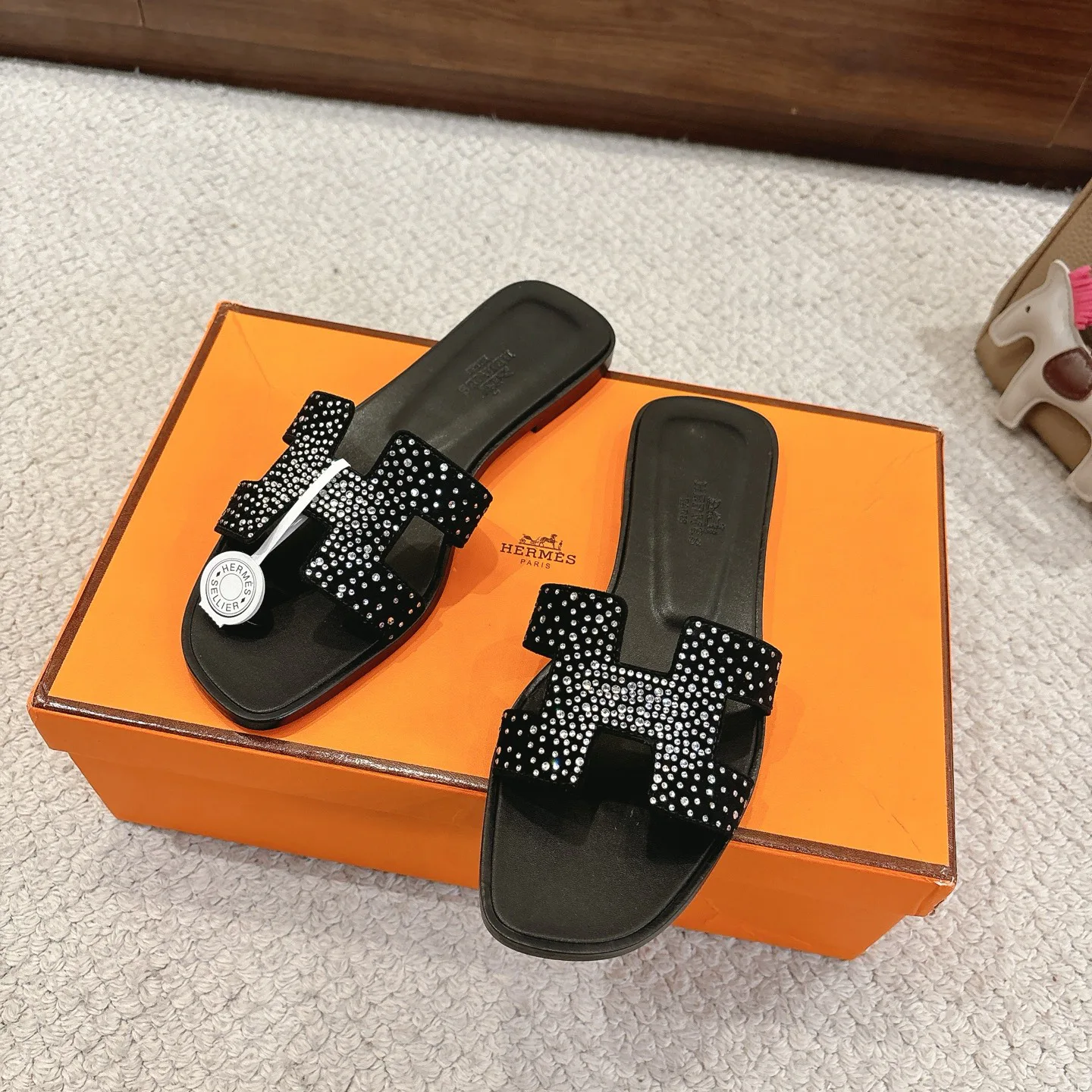 Шлепанцы Женские Hermes 11245956