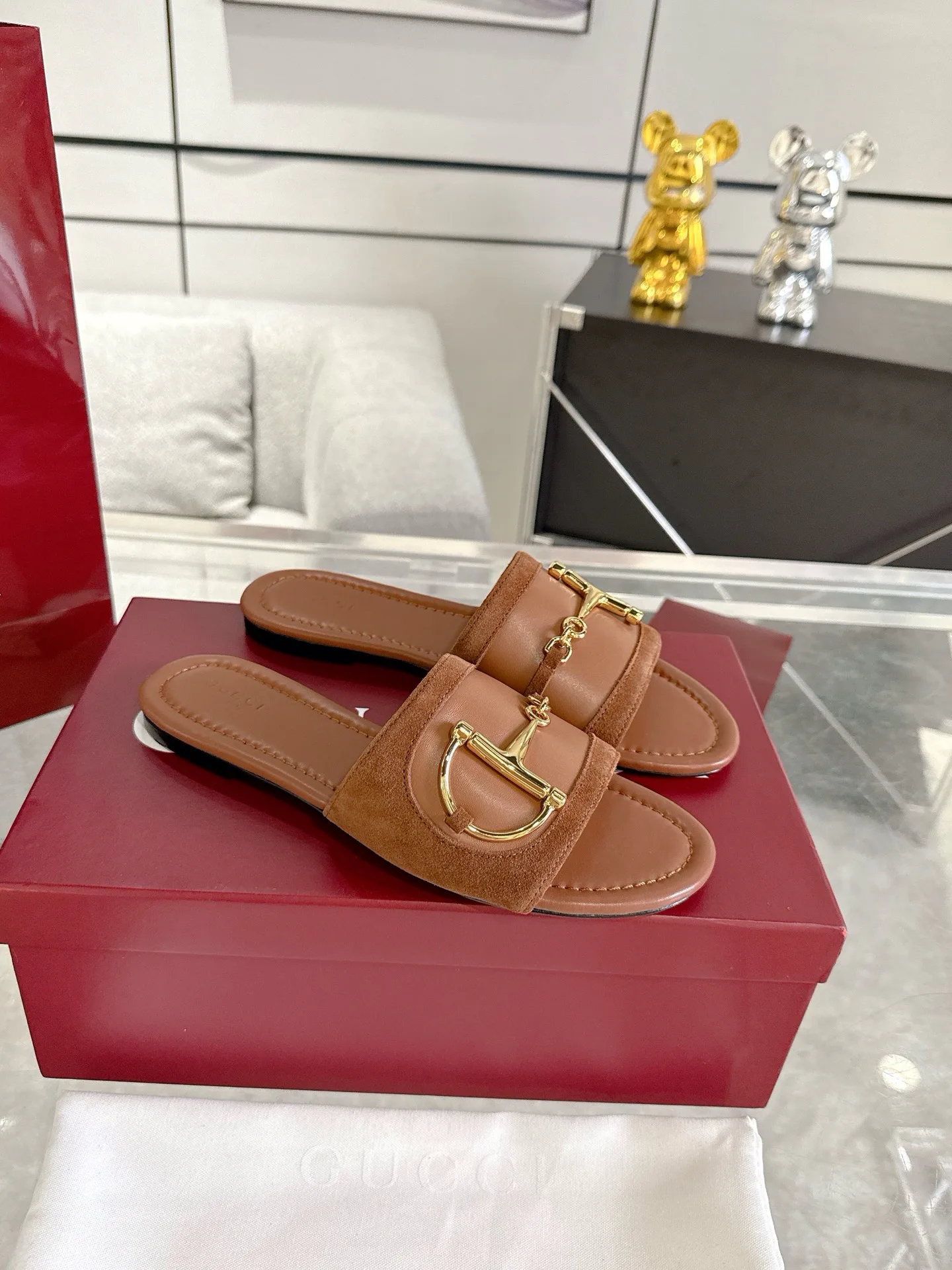 Шлепанцы Женские Gucci 120051