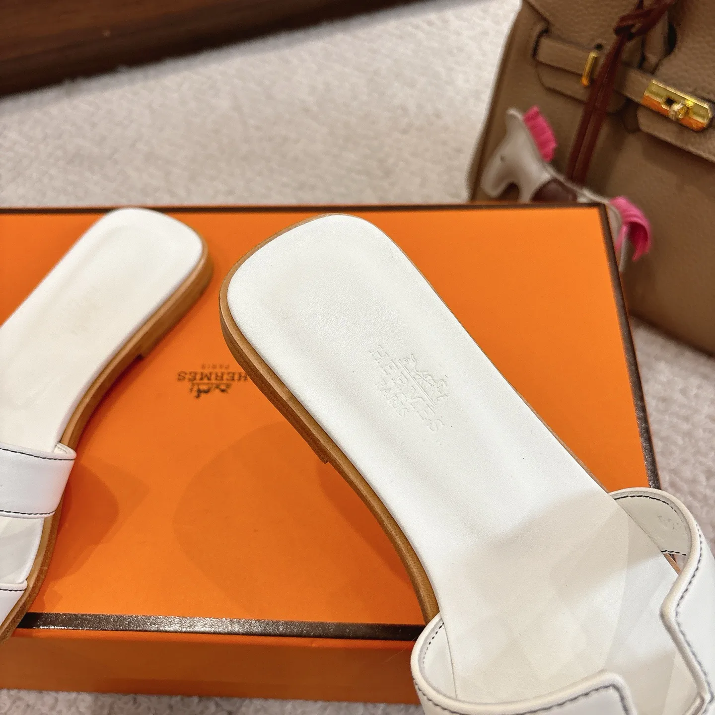 Шлепанцы Женские Hermes 879118