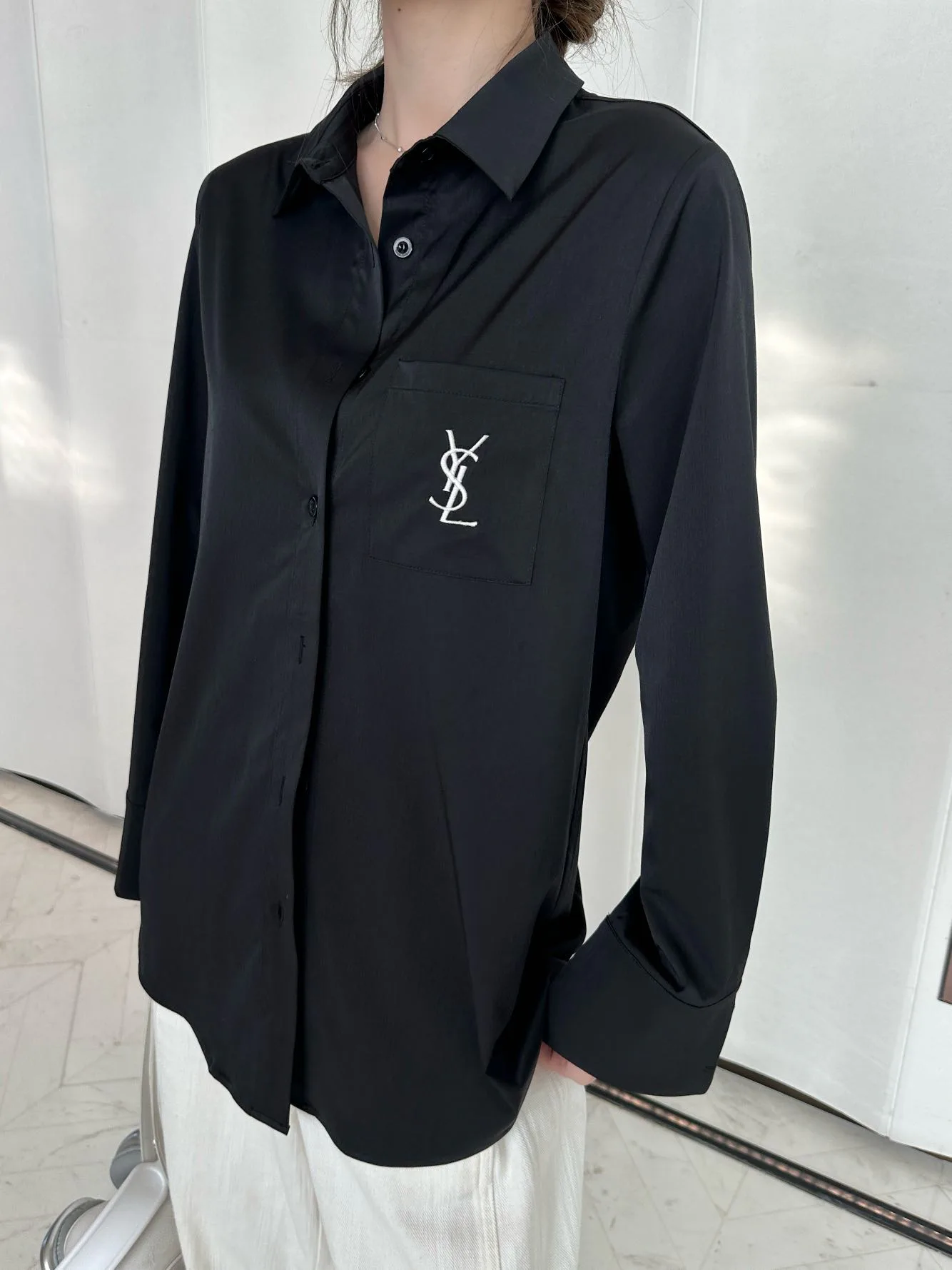Рубашки Женские Saint Laurent 10487343