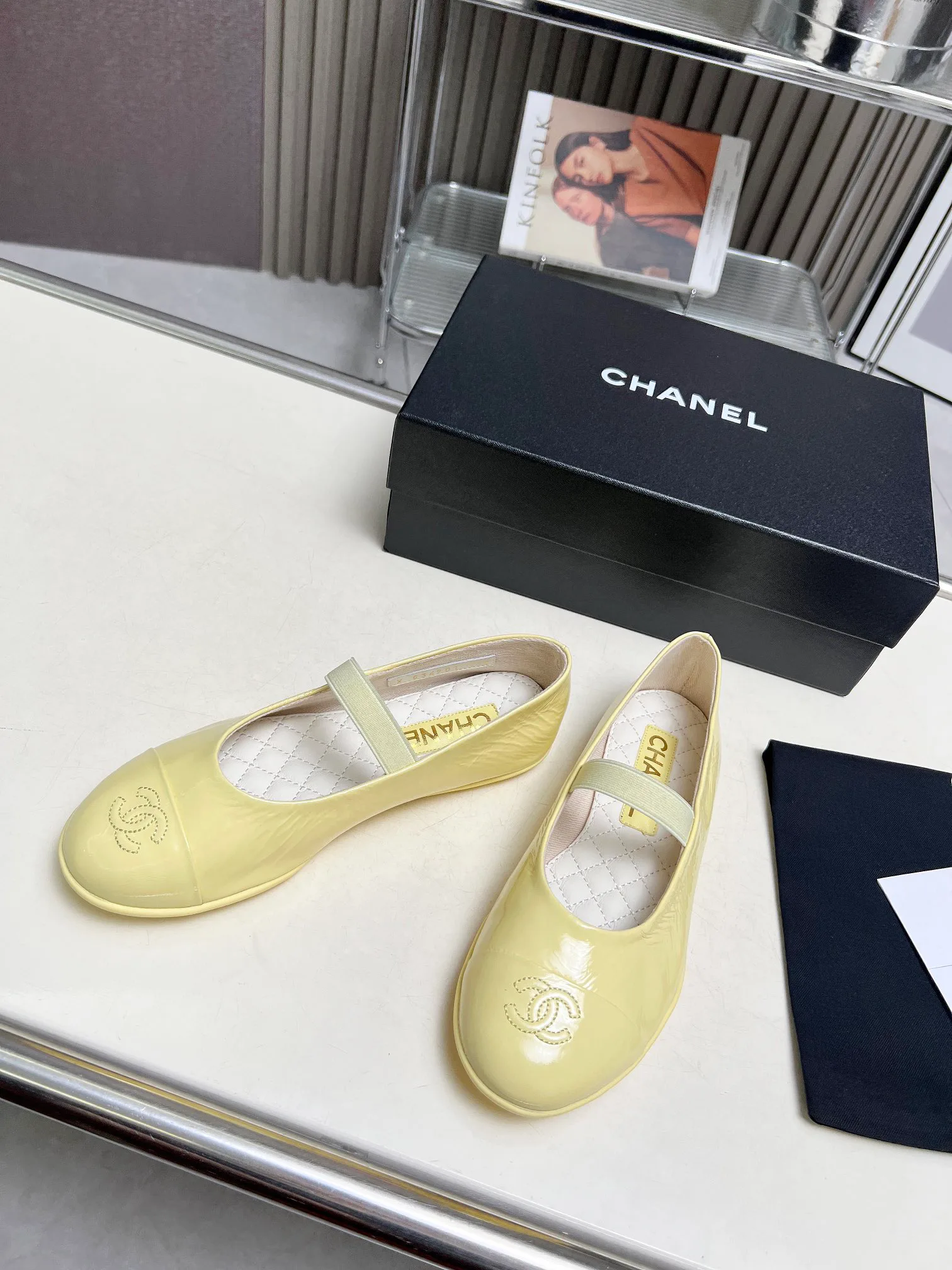 Балетки Женские Chanel 1306811