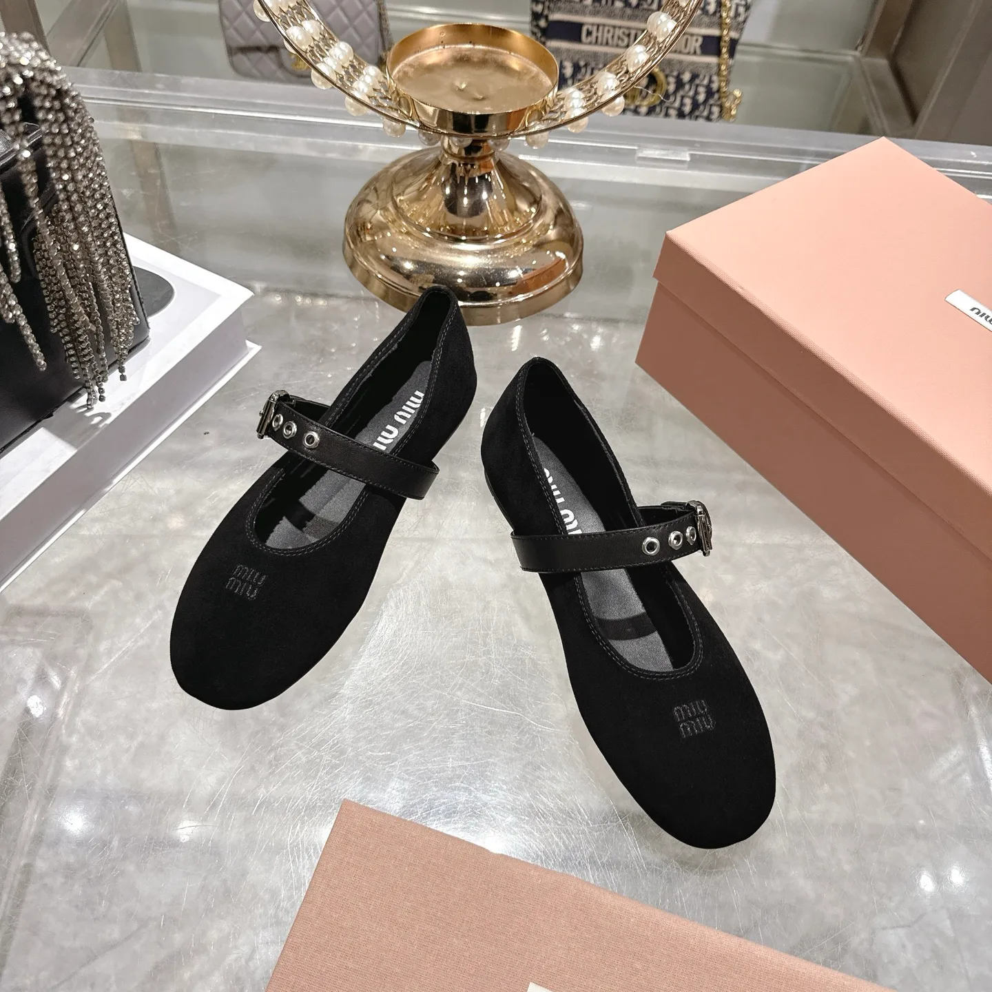 Балетки Женские Miu Miu 11677175