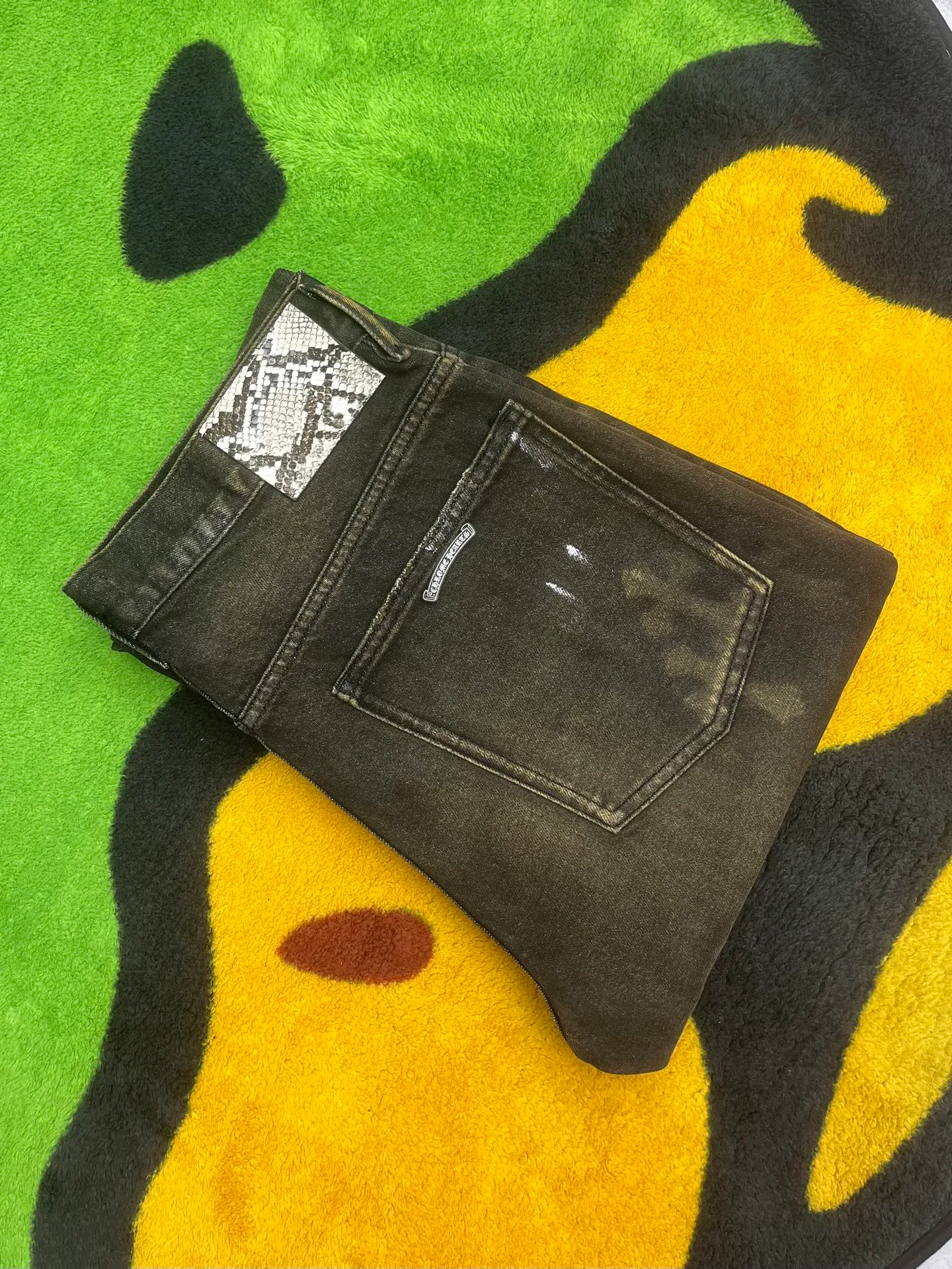 Джинсы Женские Chrome Hearts 906641