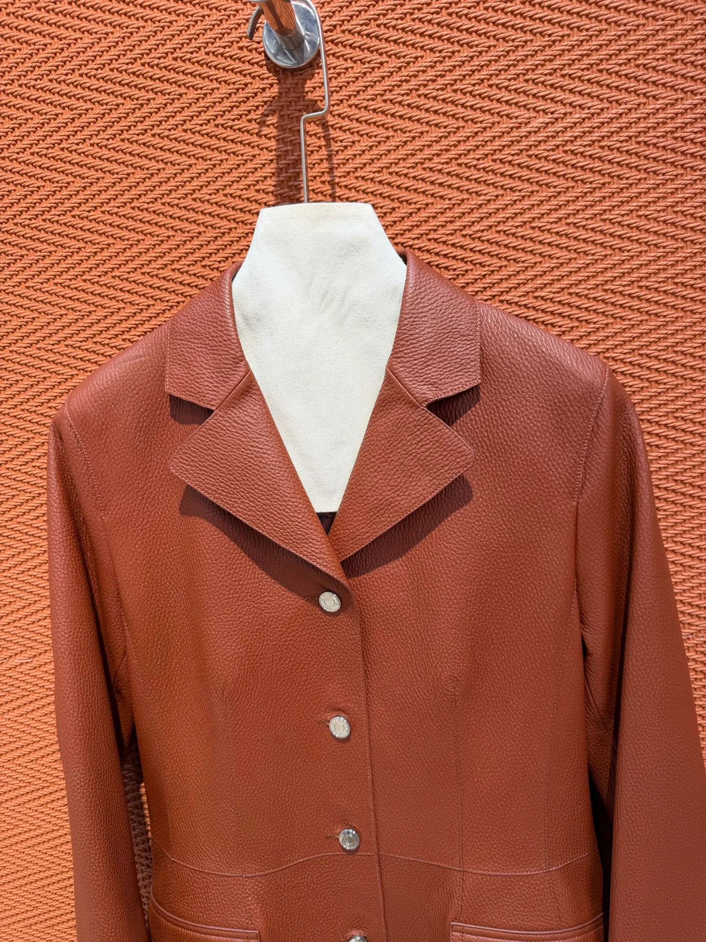 Кожаные Куртки И Дублёнки Женские Hermes 19253052