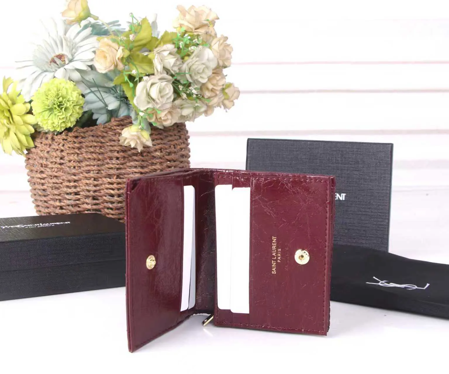 Кошельки Saint Laurent 442052