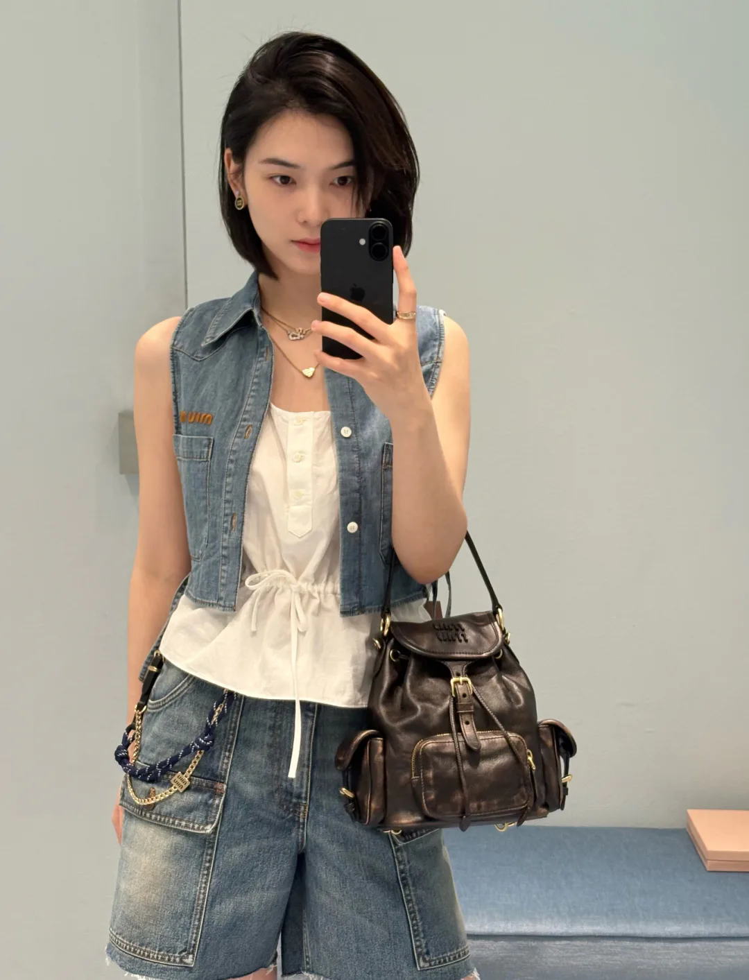 Жилеты Женские Miu Miu 13138326