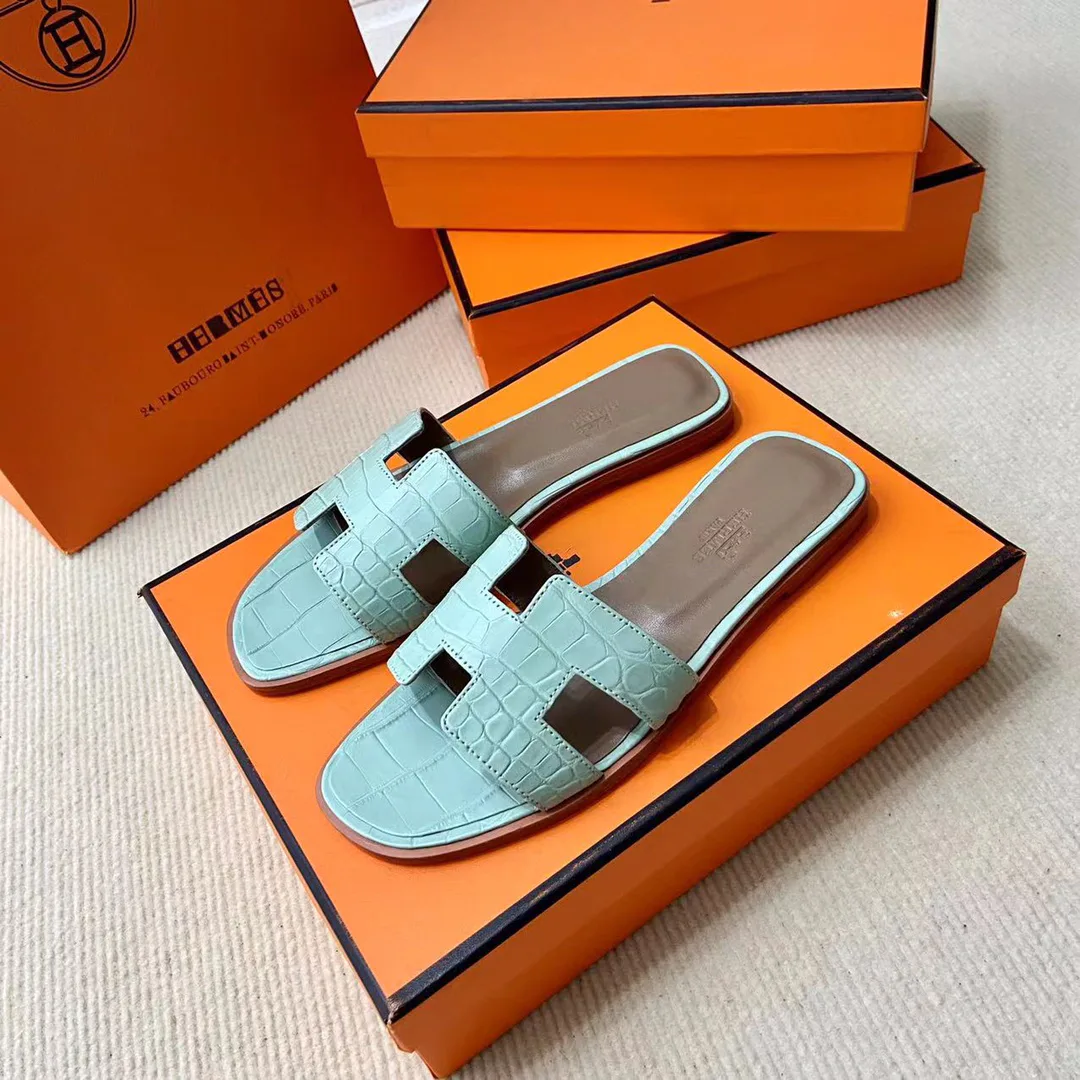 Шлепанцы Женские Hermes 4340477