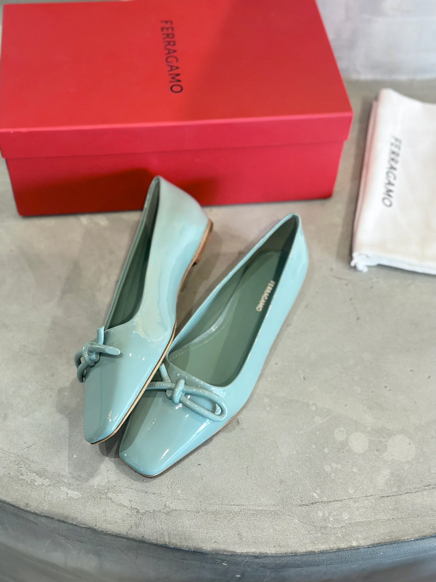 Балетки Женские Salvatore Ferragamo 808494