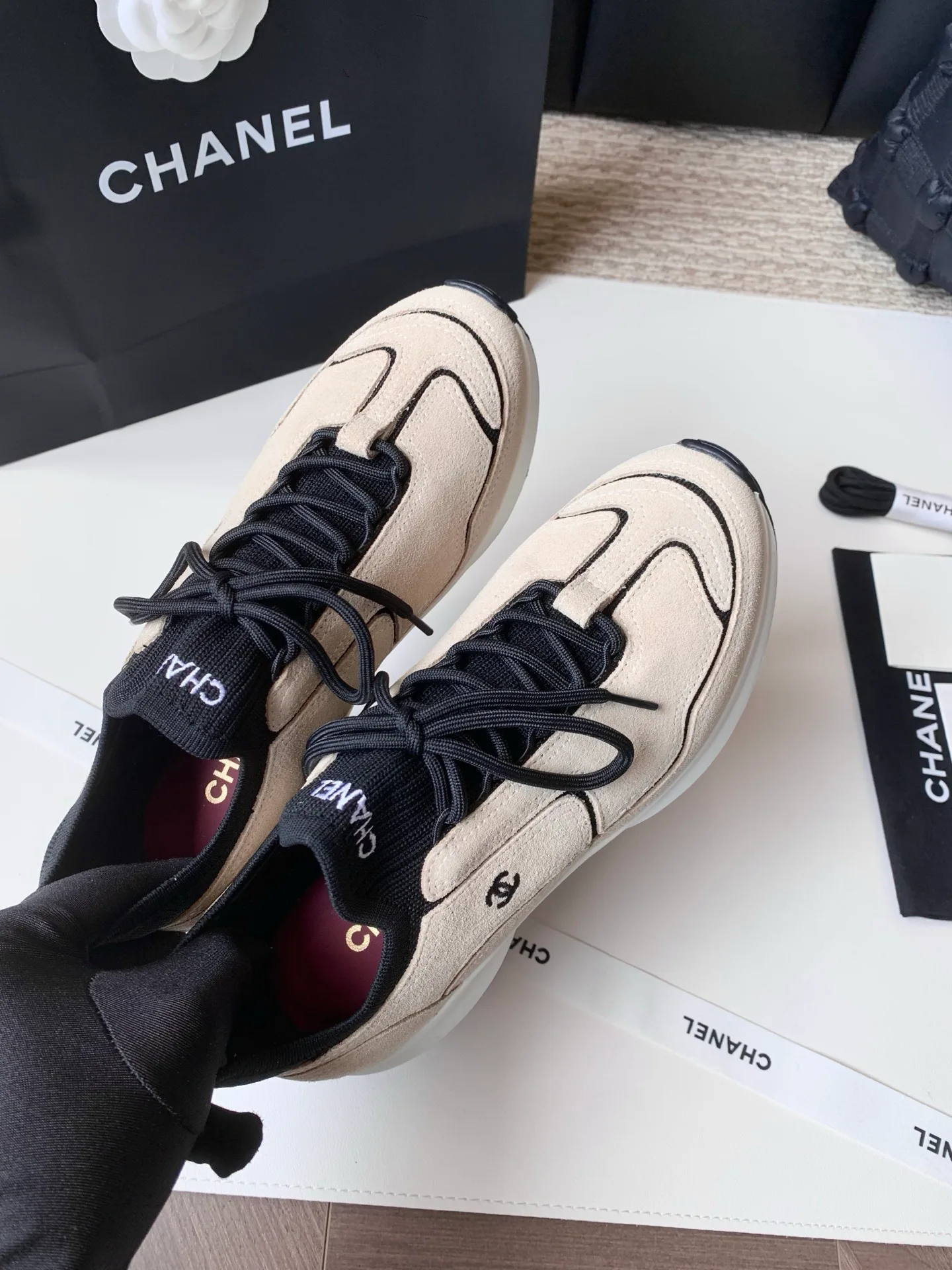 Кроссовки Женские Chanel 17990425