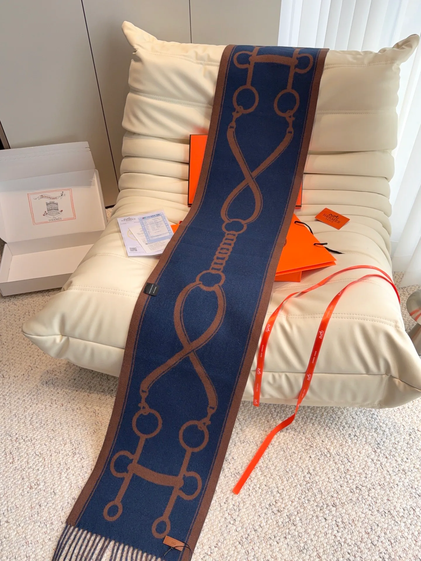 Шарфы Hermes 18401205