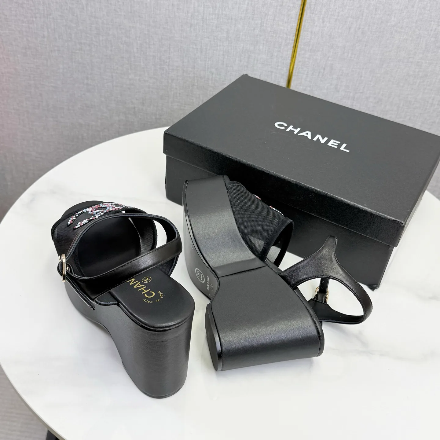 Босоножки Женские Chanel 5163216