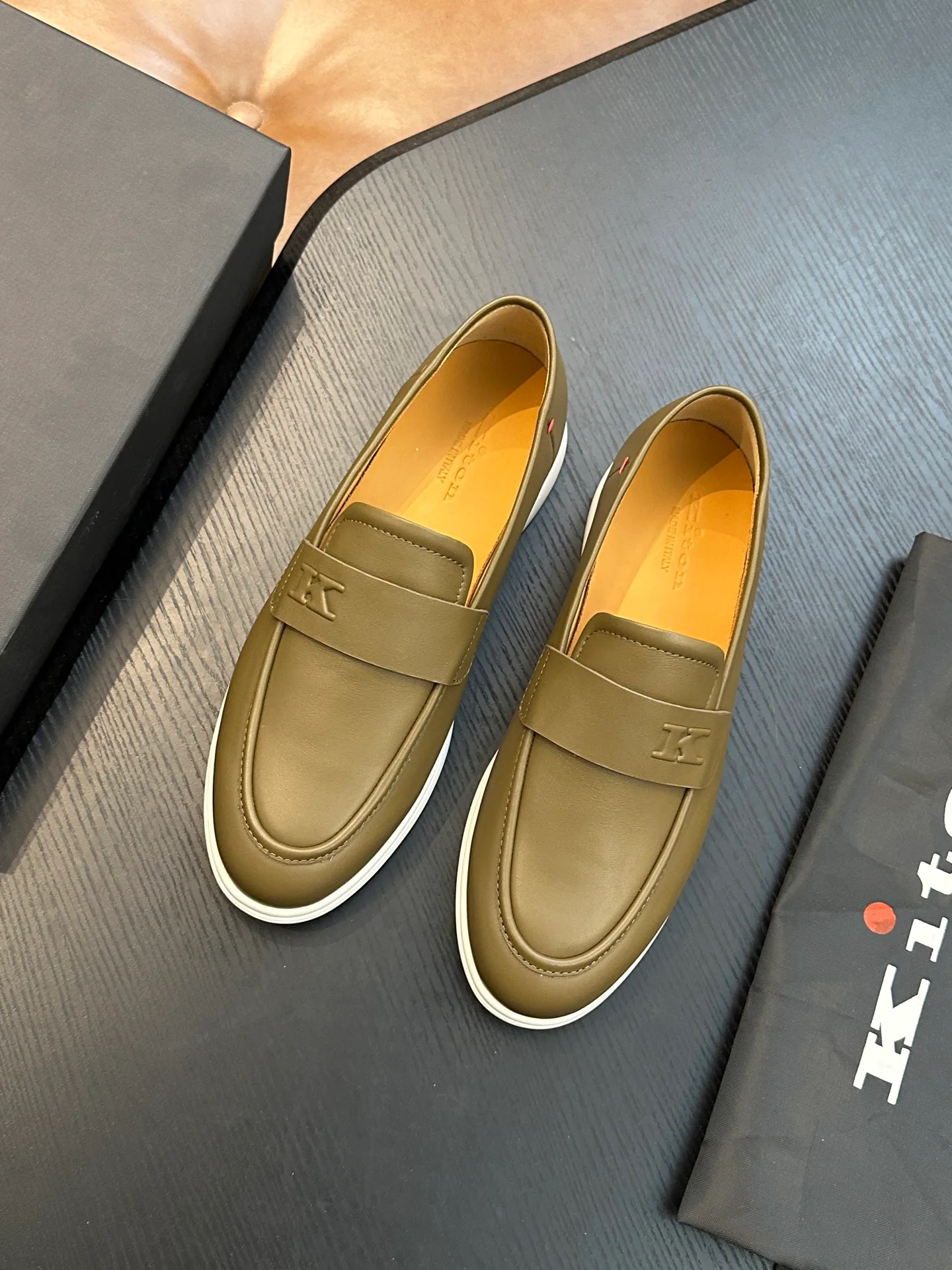 Лоферы И Туфли Мужские Kiton 1094323