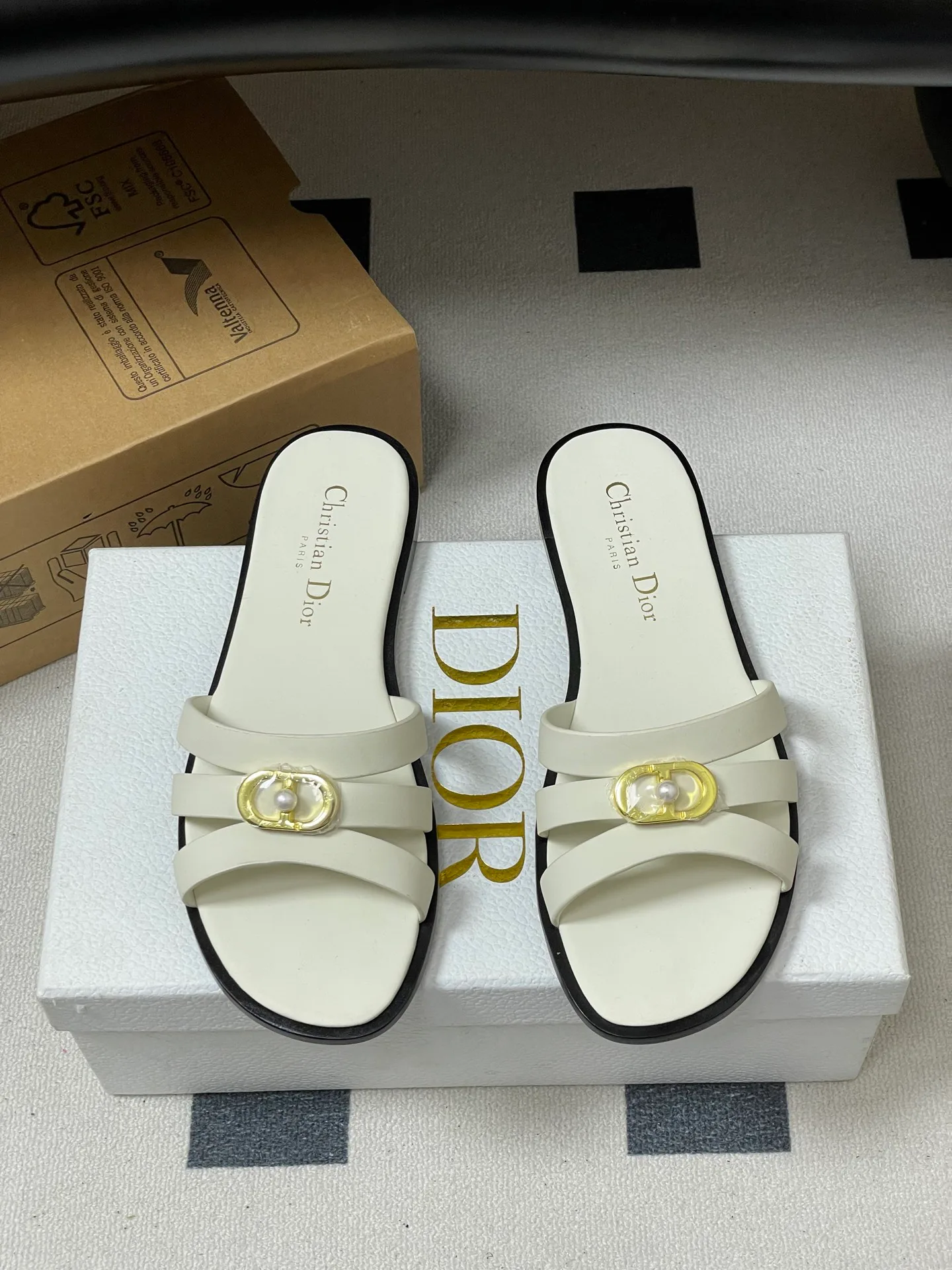 Шлепанцы Женские Christian Dior 300688