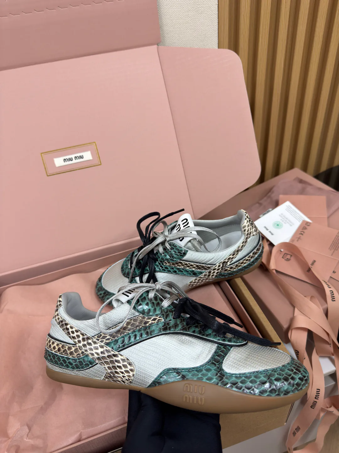 Кроссовки Женские Miu Miu 344771