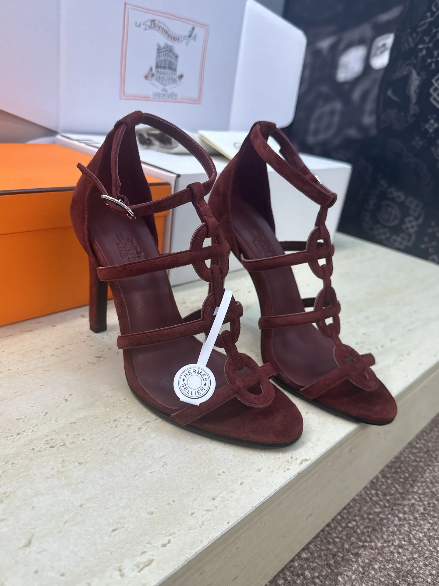 Босоножки Женские Hermes 11465218