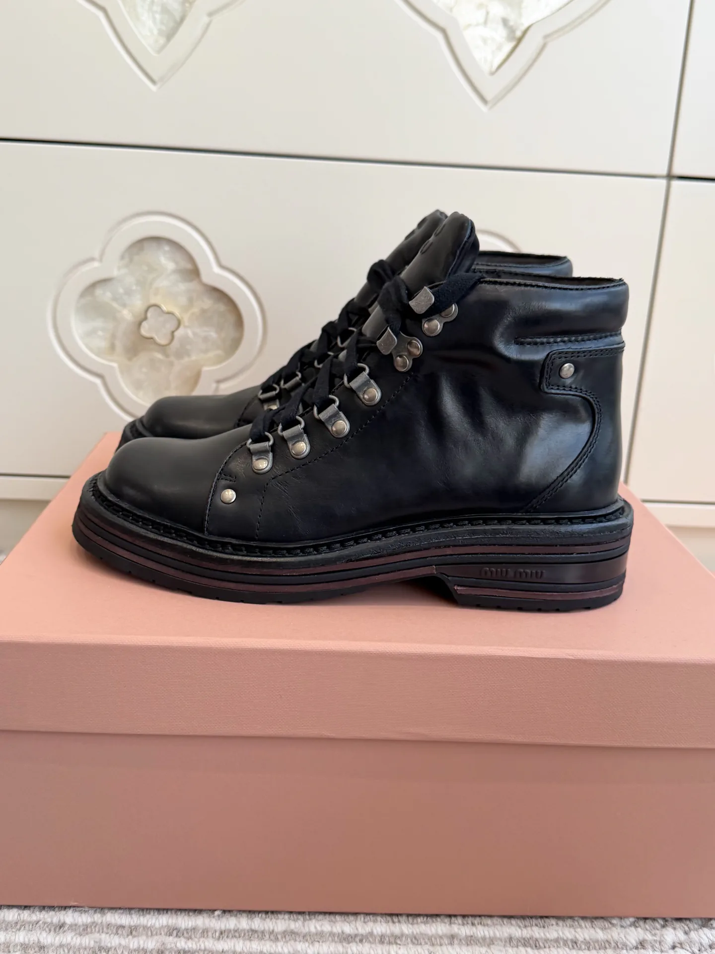 Ботинки Женские Miu Miu 17943218