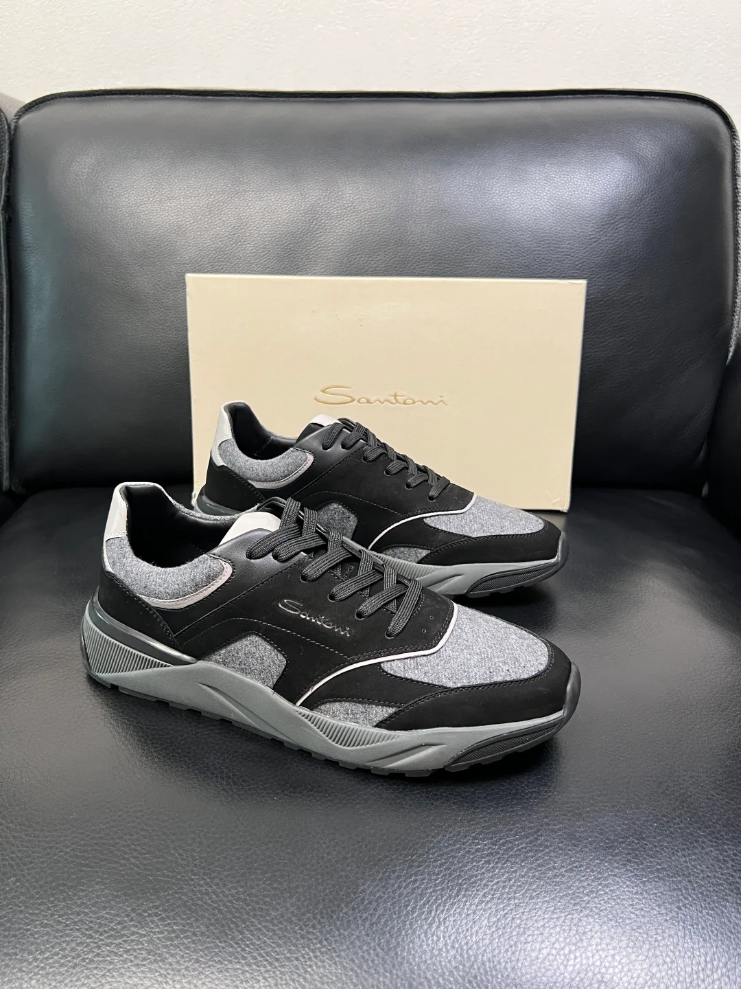 Лоферы И Туфли Мужские Santoni 13568821