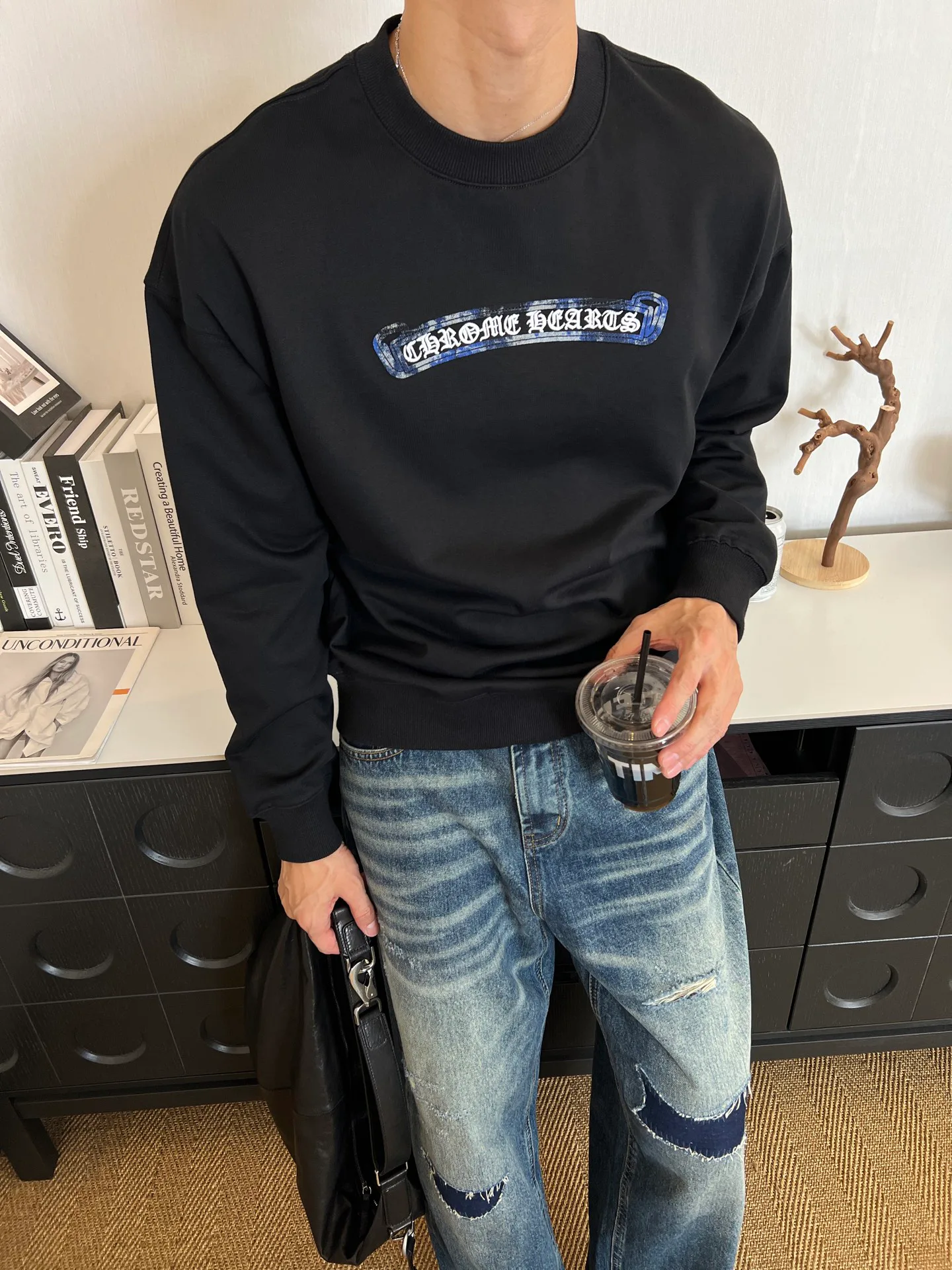 Свитшоты И Худи Мужские Chrome Hearts 18343247