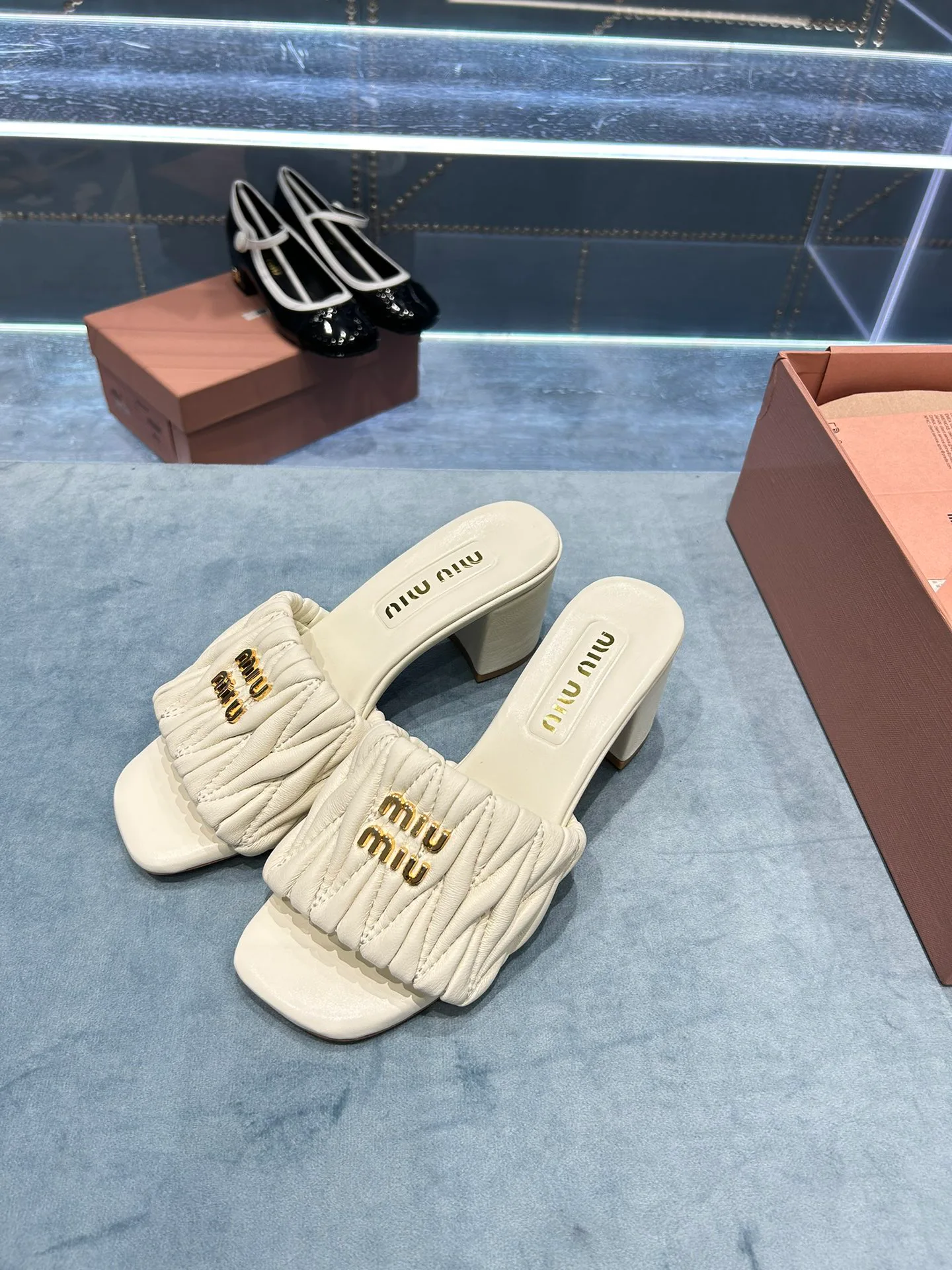 Босоножки Женские Miu Miu 33690