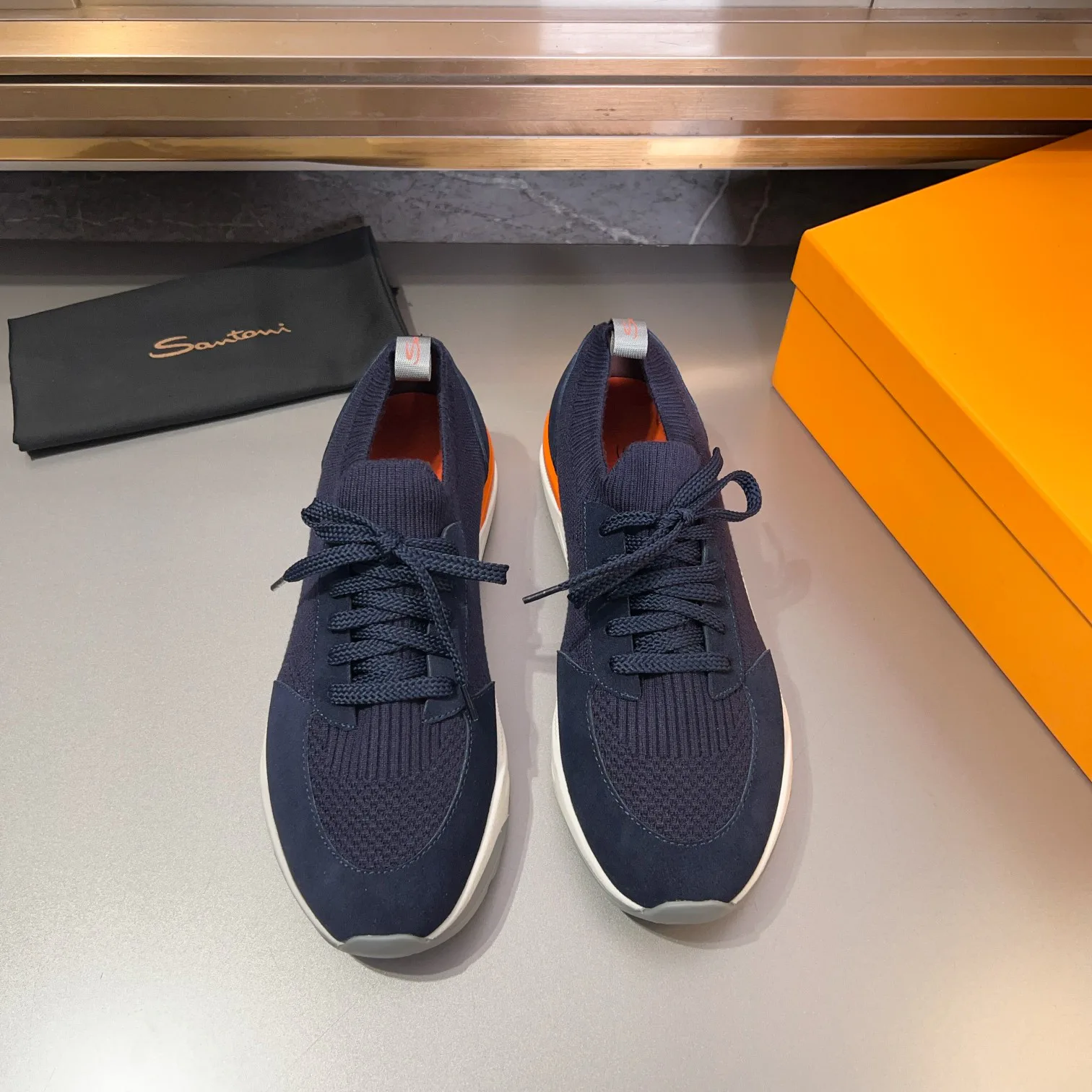 Кроссовки Мужские Santoni 982823