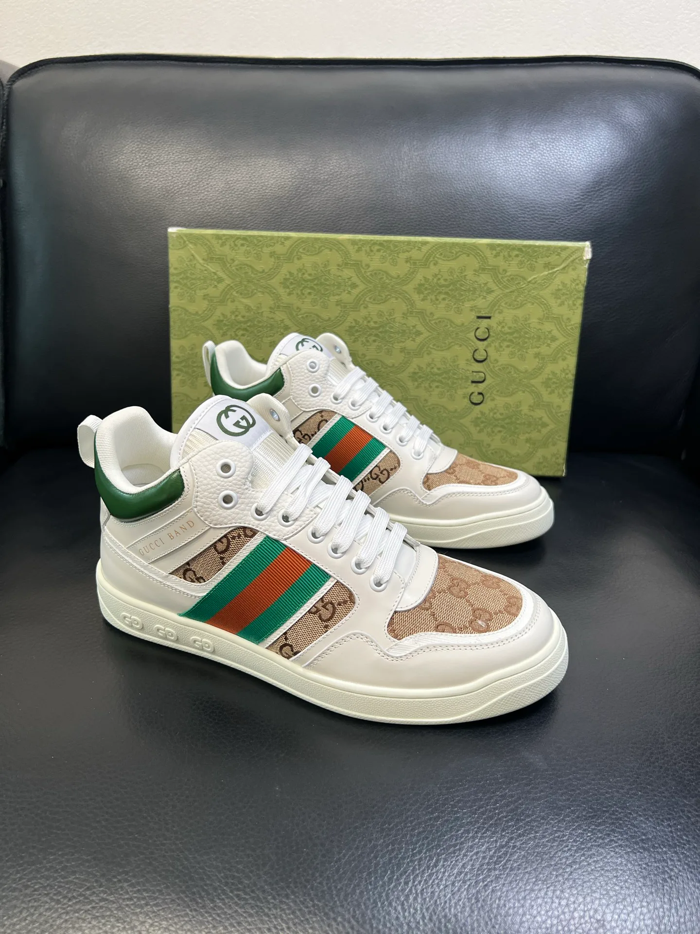 Кроссовки Мужские Gucci 163106