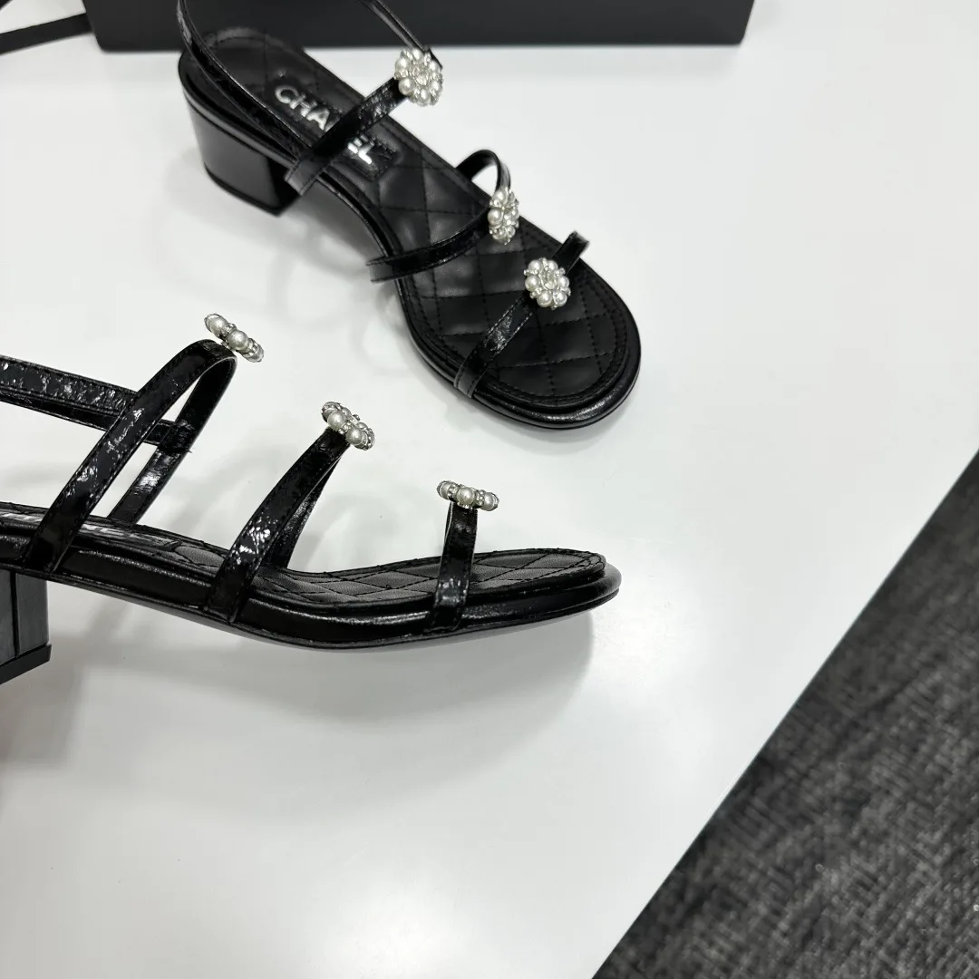 Босоножки Женские Chanel 9651883