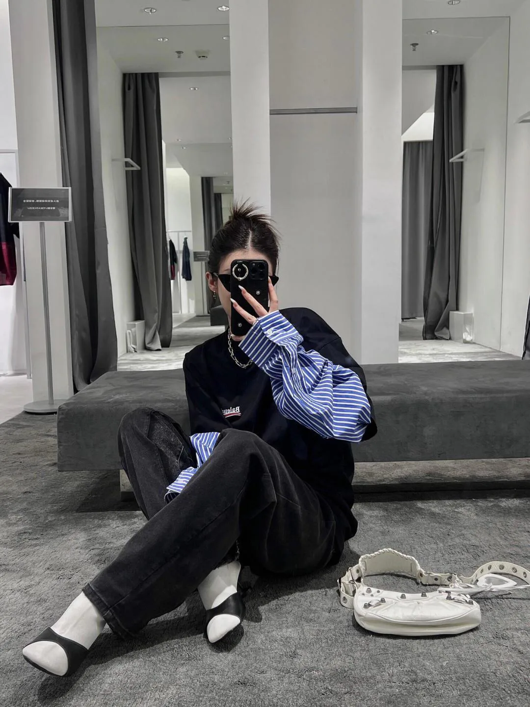 Футболки Мужские Balenciaga 9731449