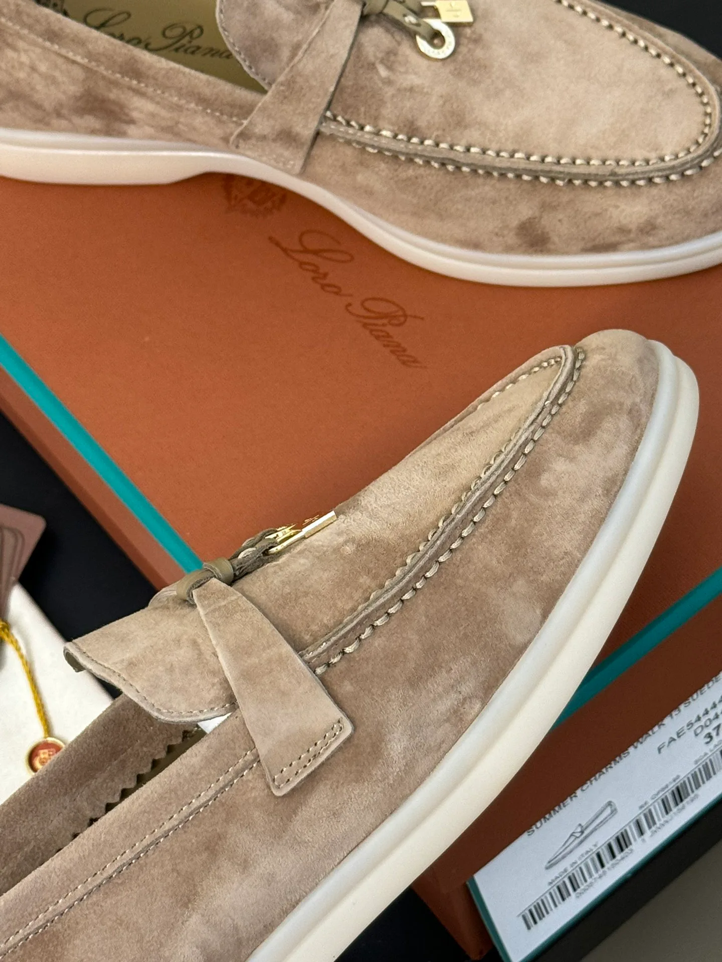 Мокасины Женские Loro Piana 15210