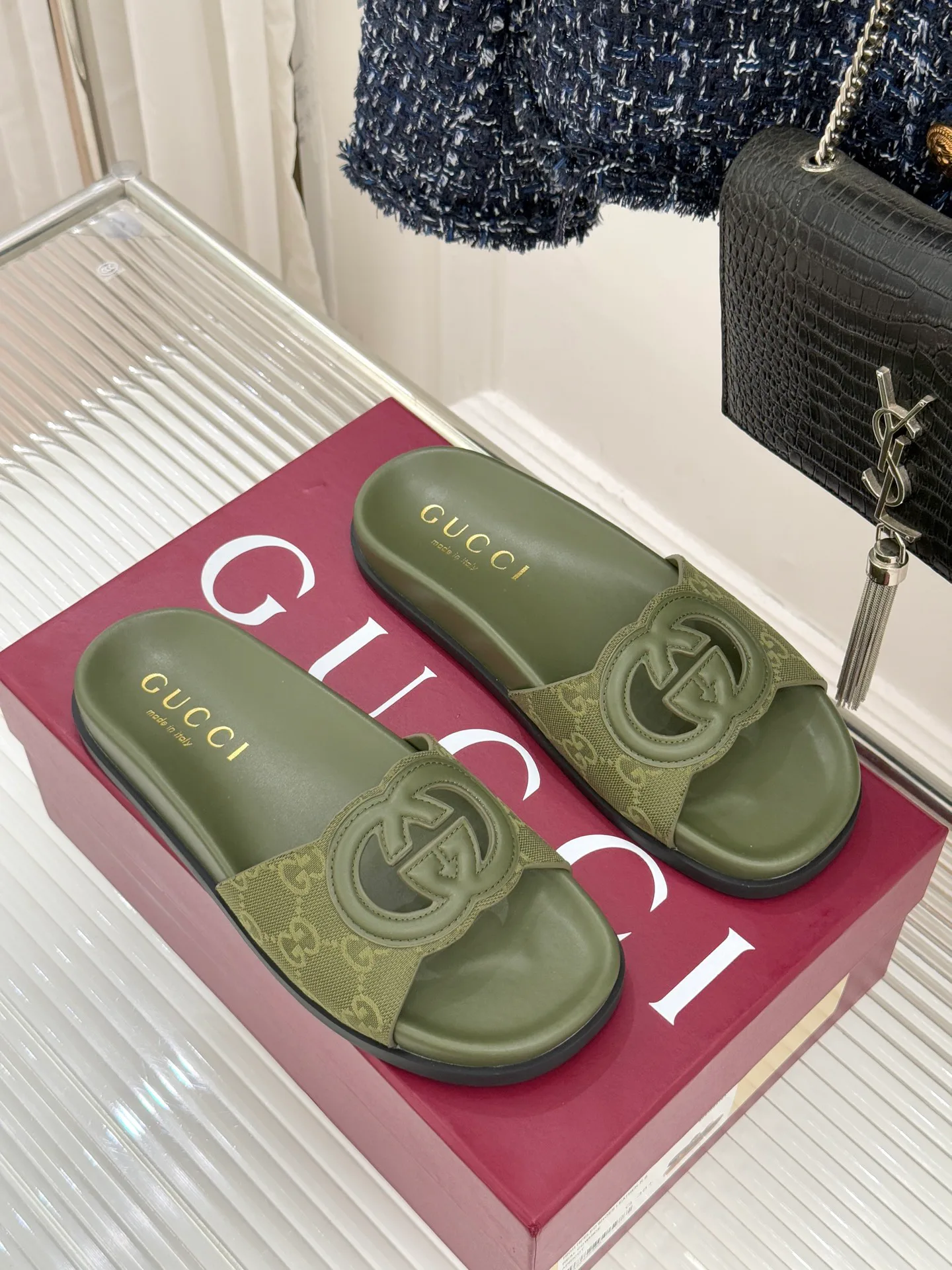 Шлепанцы Женские Gucci 4761376