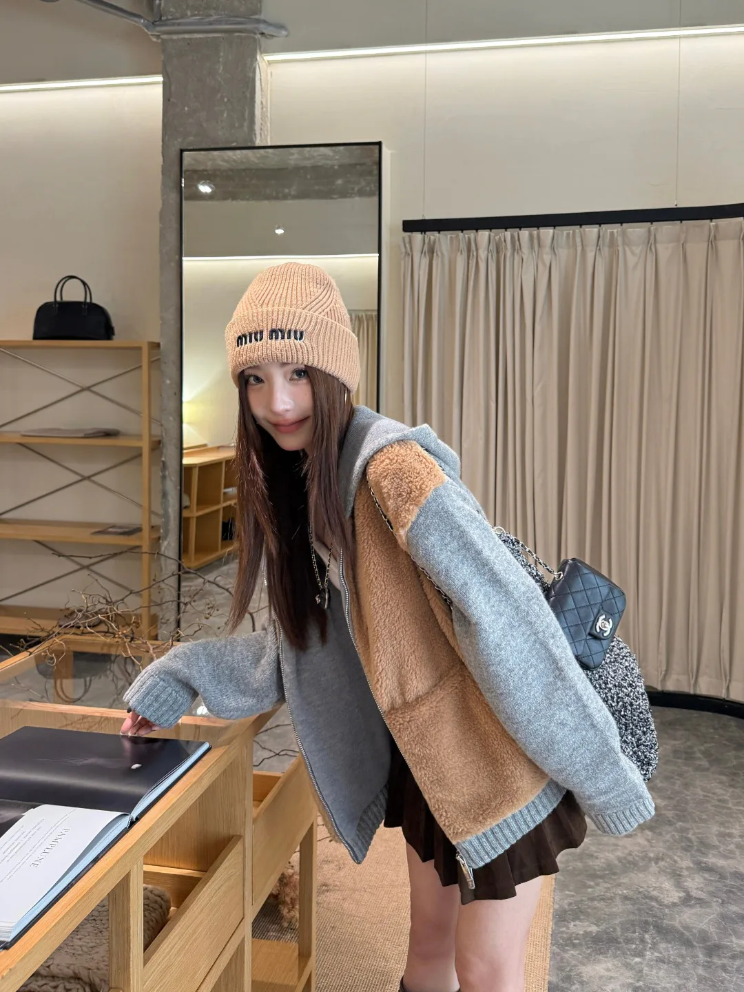 Куртки И Пуховики Женские Miu Miu 678875