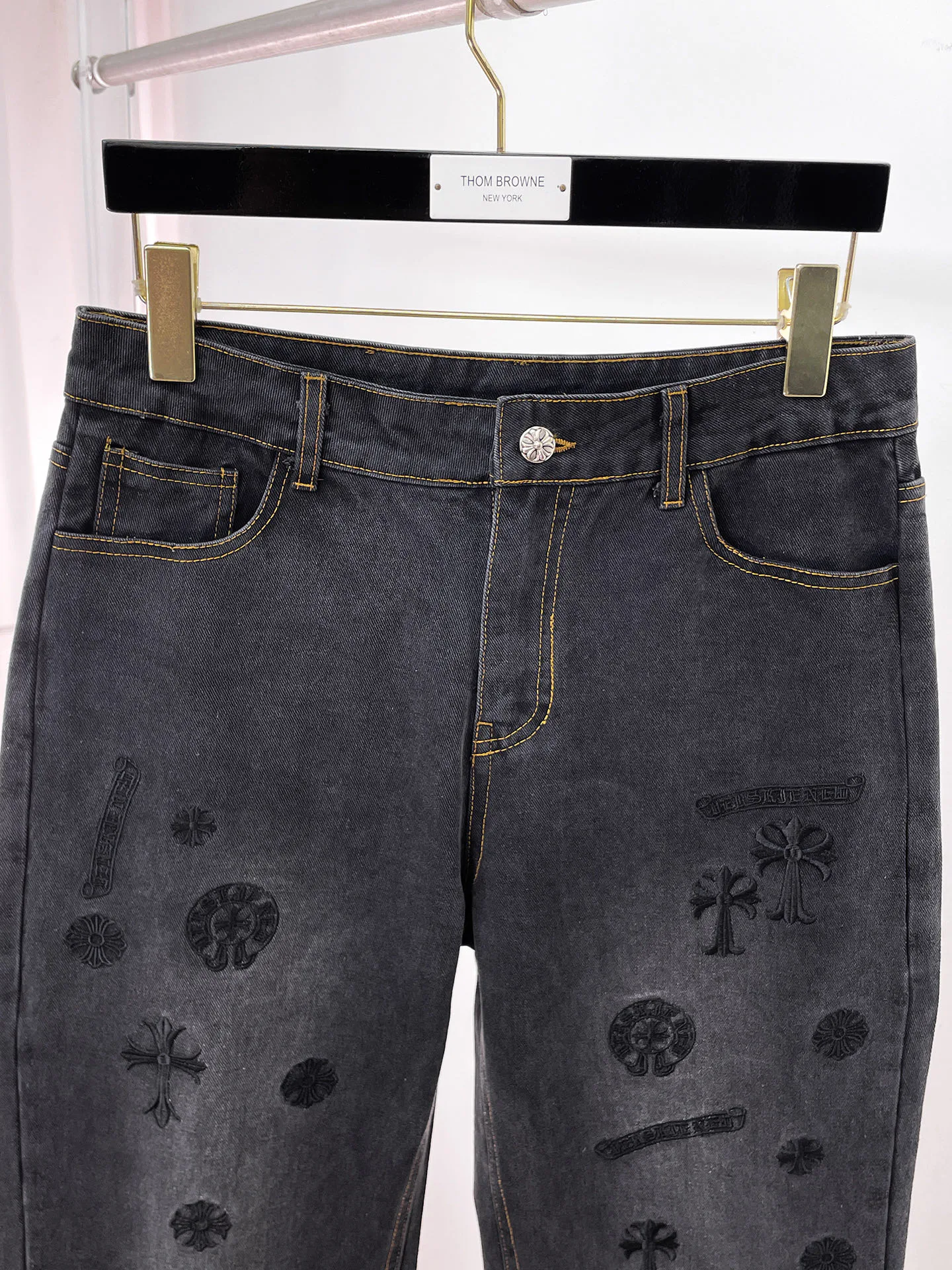 Джинсы Мужские Chrome Hearts 18499647