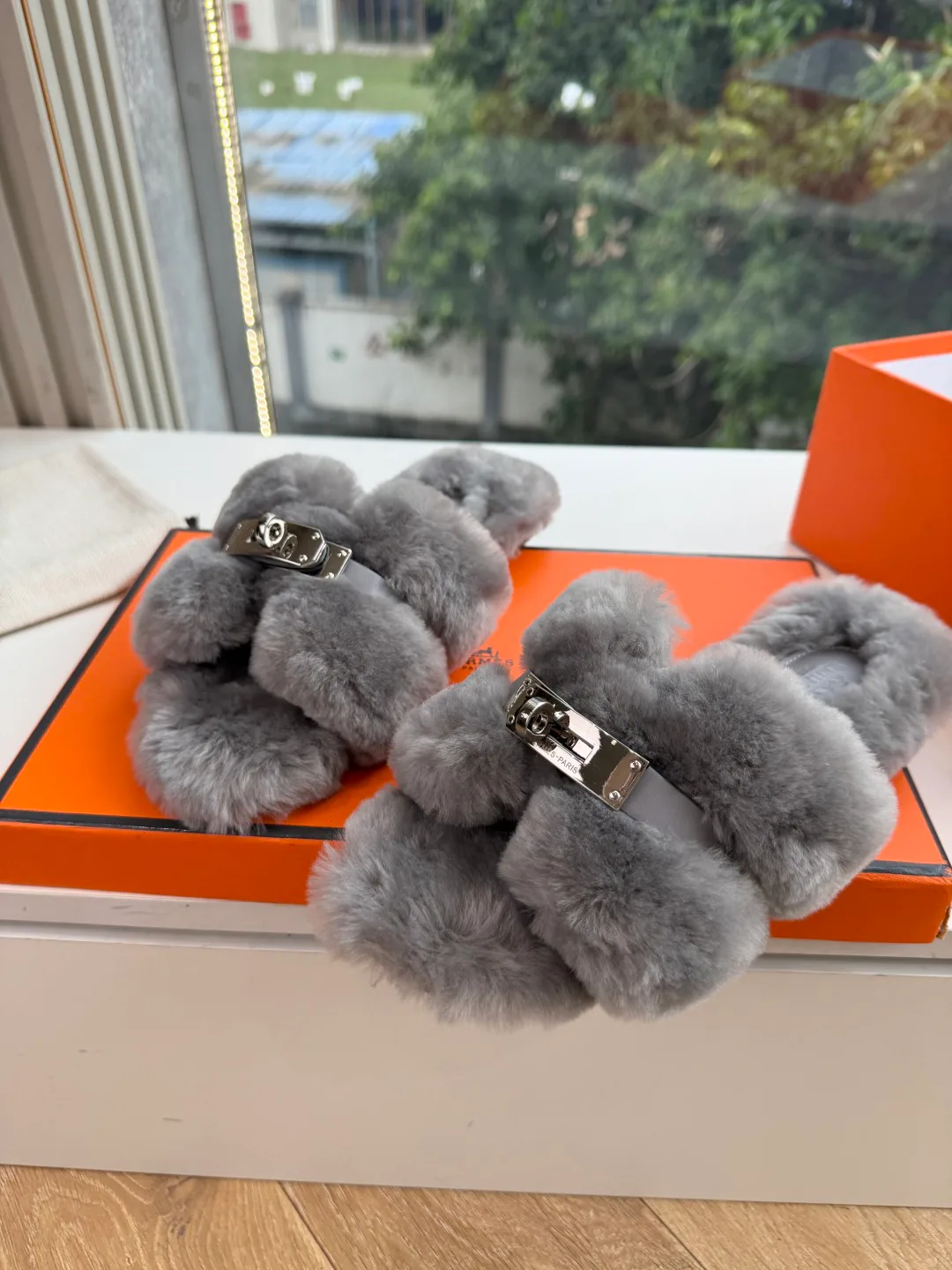Тапочки Женские Hermes 18053531