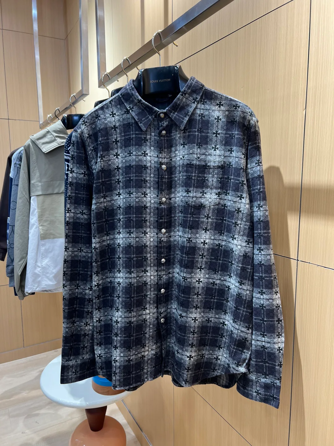Рубашки Мужские Chrome Hearts 17480518