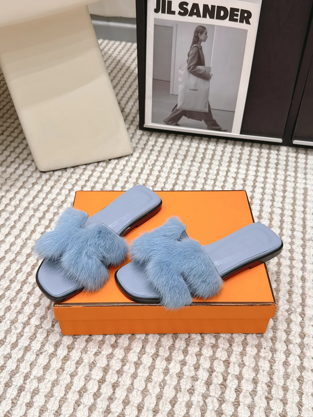 Тапочки Женские Hermes 12859267