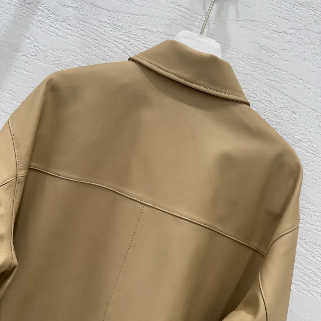 Кожаные Куртки И Дублёнки Женские Prada 10203225