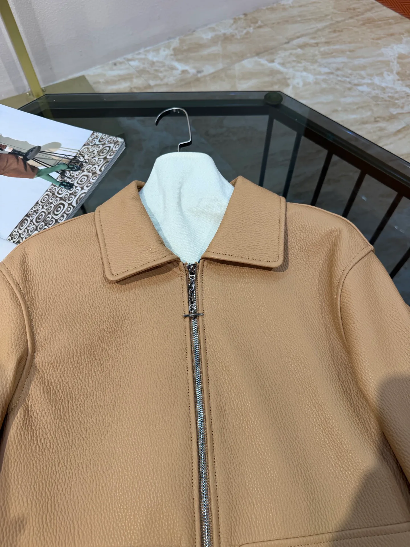 Кожаные Куртки И Дублёнки Женские Hermes 19253066