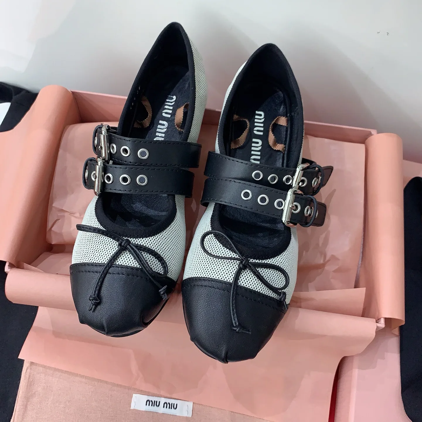 Балетки Женские Miu Miu 12696589