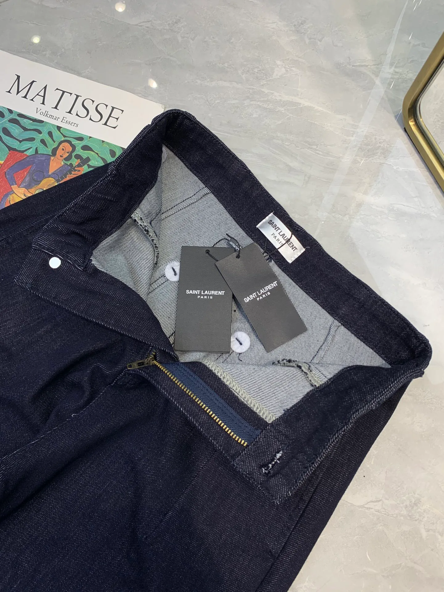 Джинсы Женские Saint Laurent 1263508