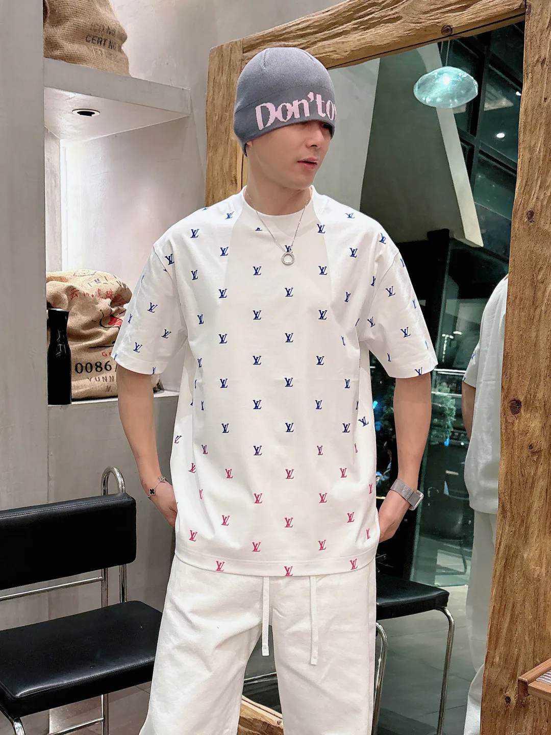 Футболки Мужские Louis Vuitton 9526476