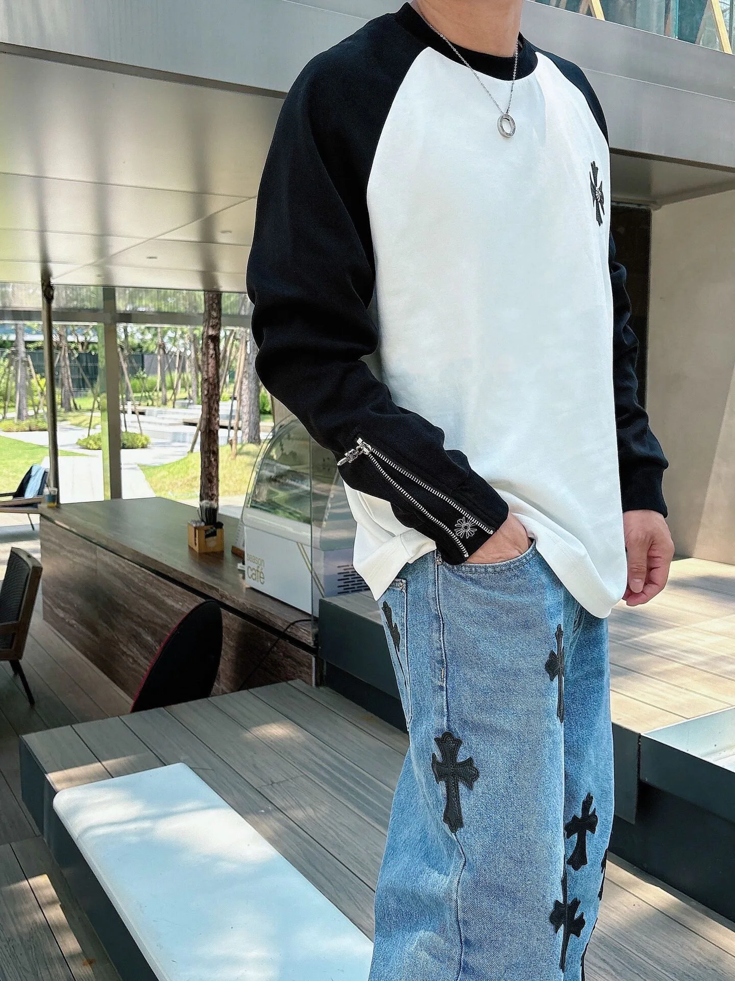 Свитшоты И Худи Мужские Chrome Hearts 787764